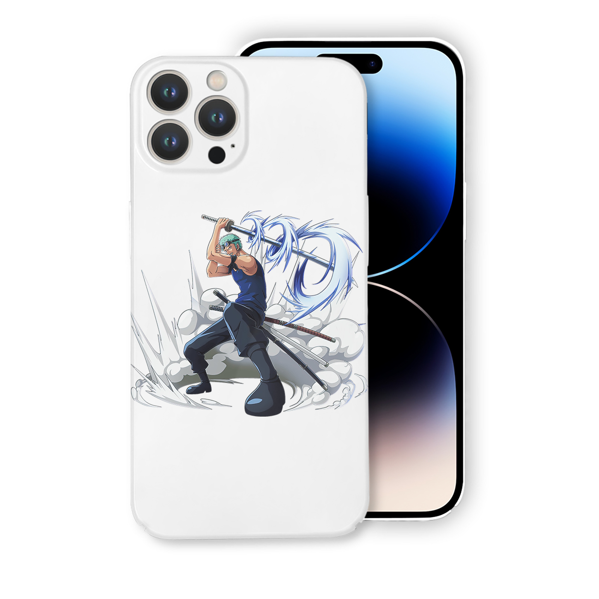 （画像用） ワンピース ロロノア・ゾロ ONE PIECE Roronoa Zoro 【iPhone 14シリーズ対応】ハードケース